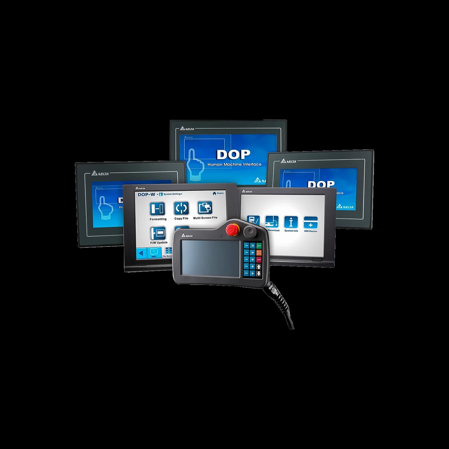 Pantallas HMI Delta