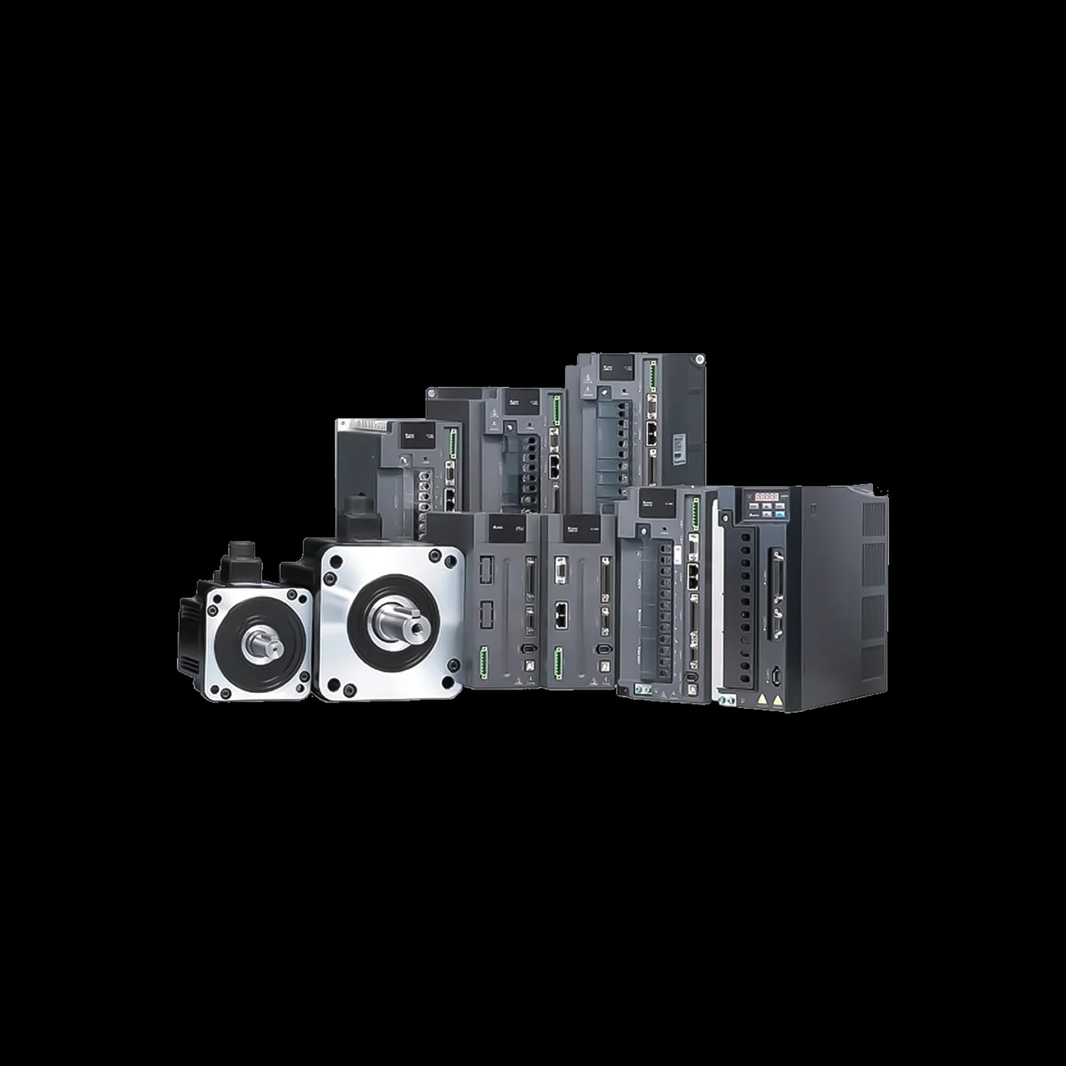 Servomotores y servo drives Delta para automatización industrial